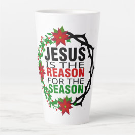 Caneca De Café Latte Jesus é a razão da temporada