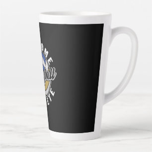Caneca De Café Latte Jogador de Voleibol Voleibol Incrível