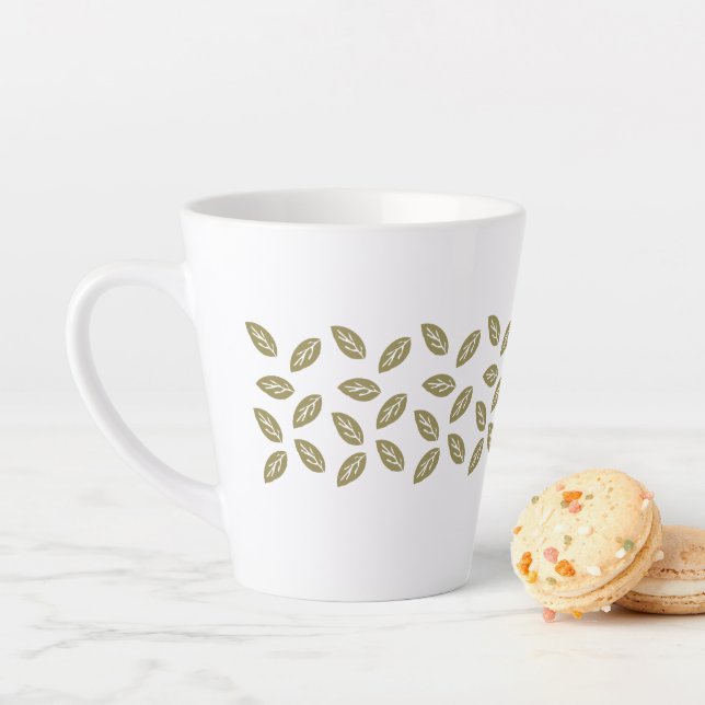 Caneca De Café Latte Johan Leafs - Latte Mug TWArt (In Situ)