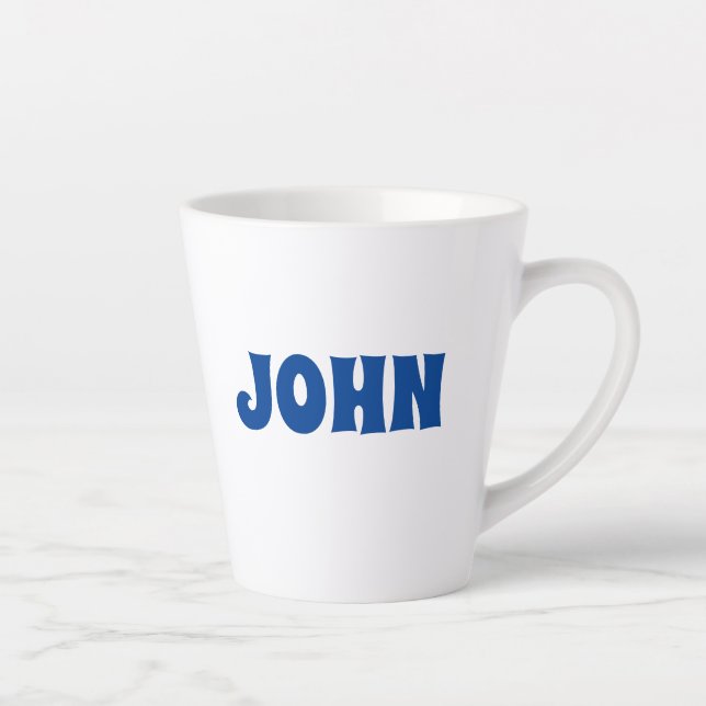 Caneca De Café Latte John Latte Mug (Direita)