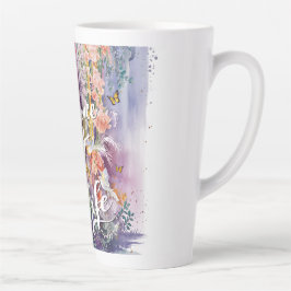 Caneca De Café Latte Joy Da Vida