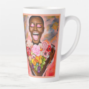 Caneca De Café Latte "Joy" Latte Mug