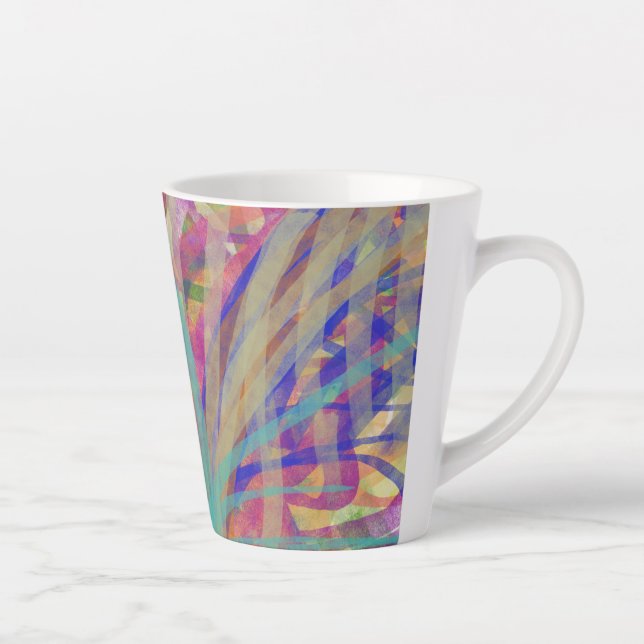 Caneca De Café Latte Joyful Reef (Direita)