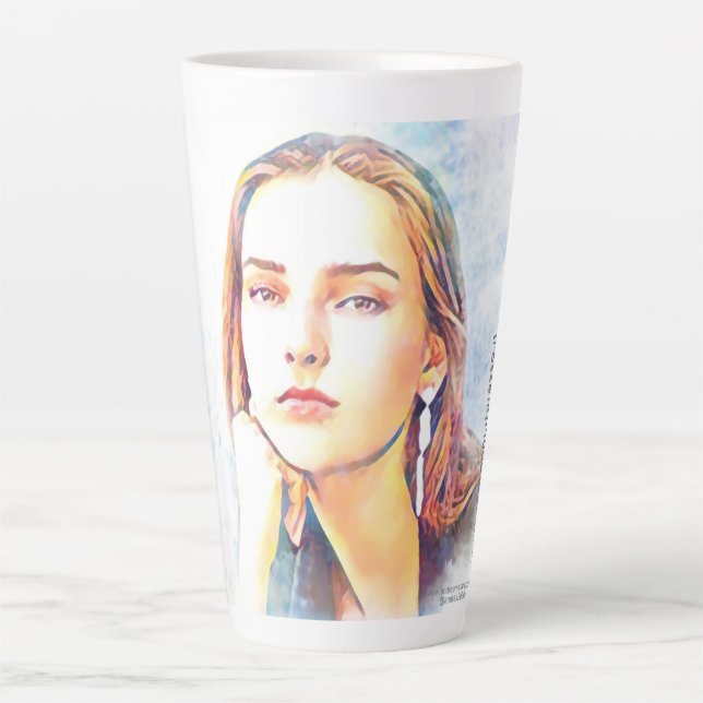 Caneca De Café Latte Julia (Frente)
