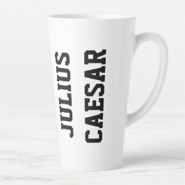 Caneca De Café Latte Júlio César