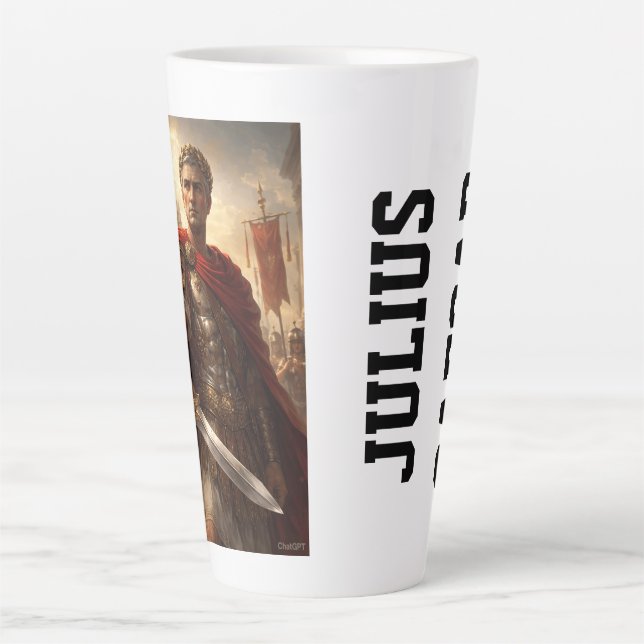 Caneca De Café Latte Julius Caesar (Frente)