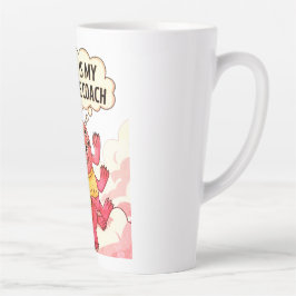 Caneca De Café Latte Karma é minha melhor treinadora de vida