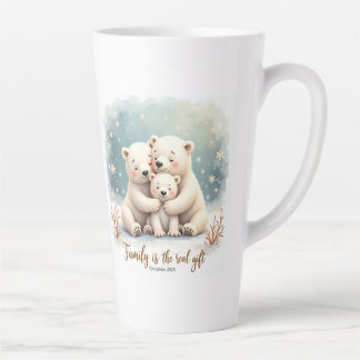 Caneca De Café Latte Keepsake Family is the Real Gift Coffee Mug