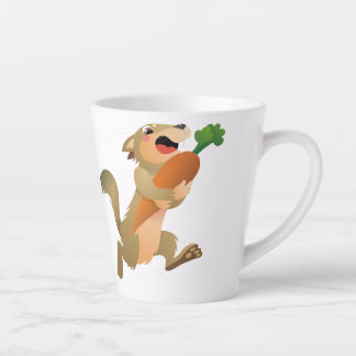 Caneca De Café Latte Kelossus, Happy Topher Gopher