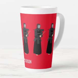 Caneca De Café Latte Kendo