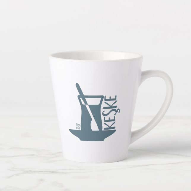 Caneca De Café Latte Keske Latte Mug (Direita)