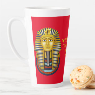 Caneca De Café Latte King Tutankhamun