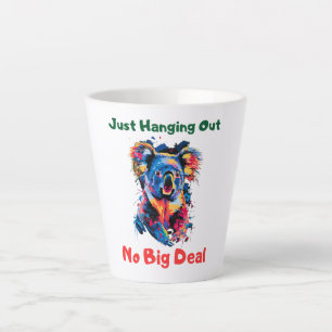 Caneca De Café Latte Koala