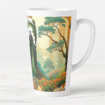 "Kwan-yin", Deusa da Compaixão, Latte Mug