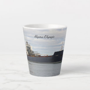 Caneca De Café Latte Lã de Olimpiadas de Algoma