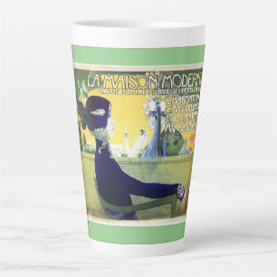 Caneca De Café Latte La Maison Moderne Art Noveau