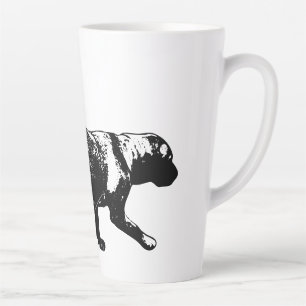 Caneca De Café Latte Labrador Retriever Ink Art Mug