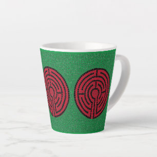 Caneca De Café Latte LABYRINTH IX Lata