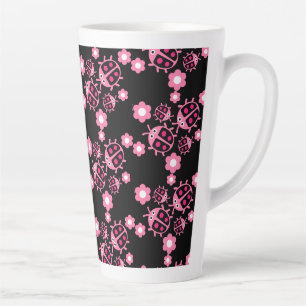 Caneca De Café Latte Ladybird E Ladybug