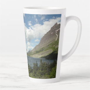 Caneca De Café Latte Lago Saint Mary II no Parque Nacional Glacier