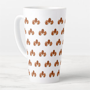Caneca De Café Latte Lagosta Marítima
