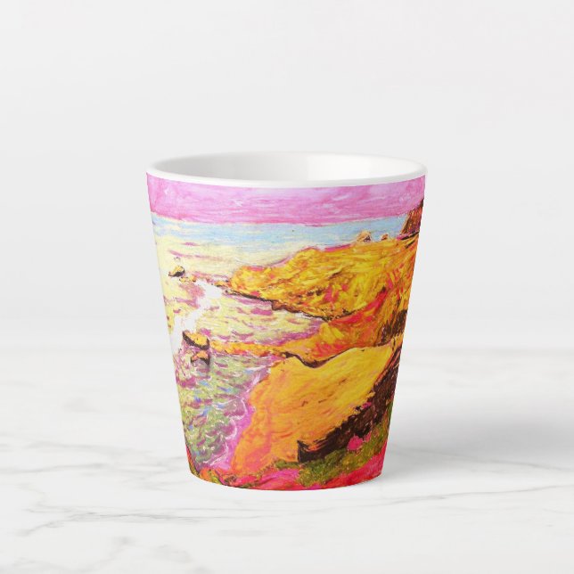 Caneca De Café Latte Laguna Beach Cove (Frente)