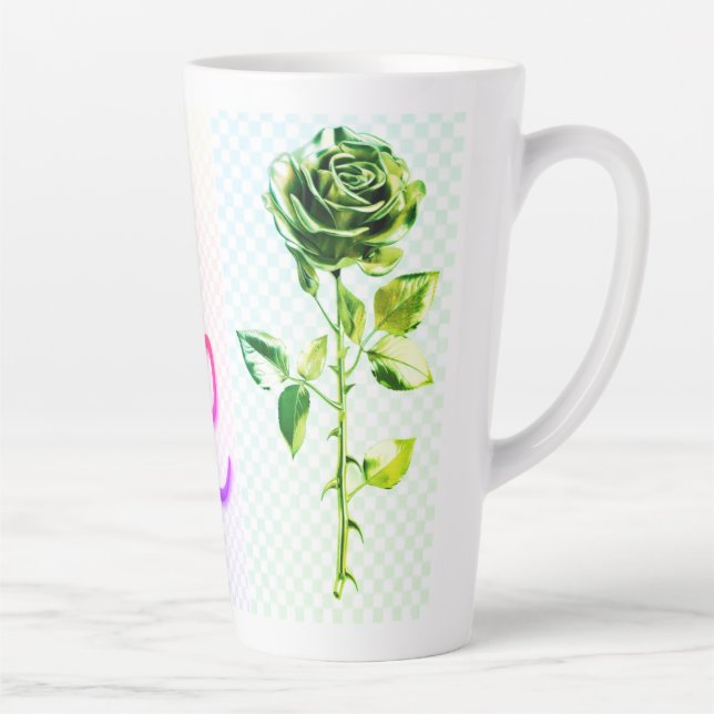 Caneca De Café Latte Lâmina Latte muito grande (Direita)