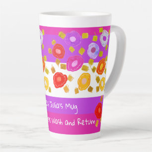 Caneca De Café Latte Lâmpada Grande Se Perdida, Devolva
