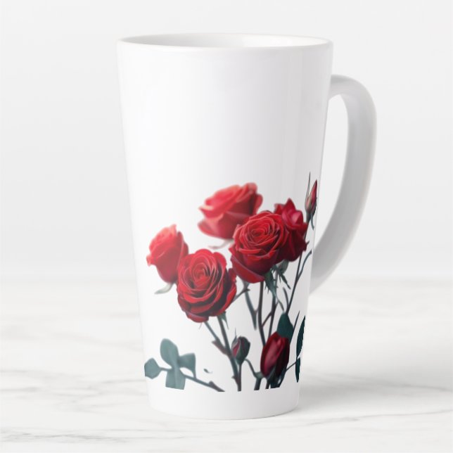 Caneca De Café Latte Lâmpadas (Ângulo direito)