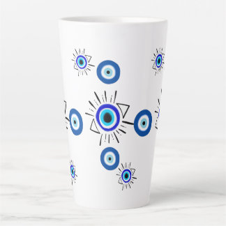 Caneca De Café Latte Lâmpadas e Copas