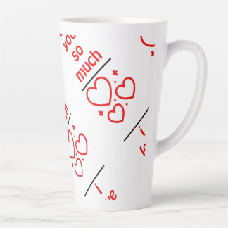 Caneca De Café Latte Lâmpadas e Copas