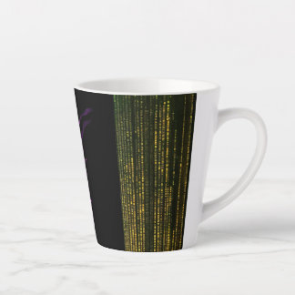 Caneca De Café Latte "Lança-Chama Rosa: Lata-Lama"