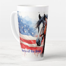 Lar da bandeira e do cavalo corajosos