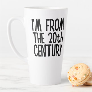 Caneca De Café Latte Large Latte Mug - I'm From The 20th Century