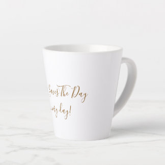 Caneca De Café Latte Large White Latte Mug