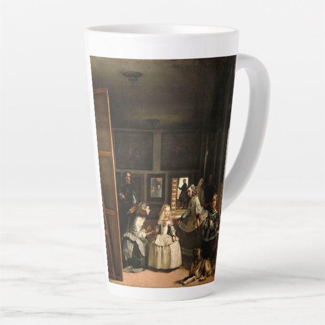 Caneca De Café Latte Las Meninas (Ângulo direito)