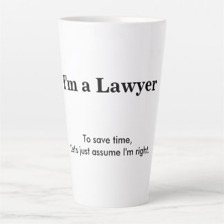 Caneca De Café Latte Lata