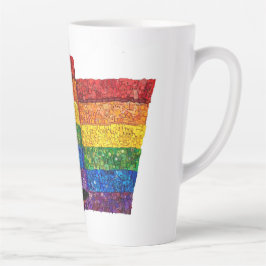Caneca De Café Latte Lata