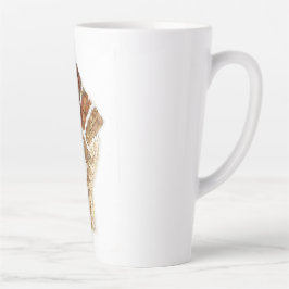 Caneca De Café Latte Lata