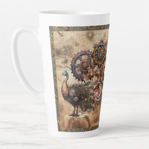 Caneca De Café Latte Lata de lata de engrenagens