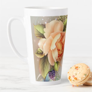 Caneca De Café Latte Lata Grande