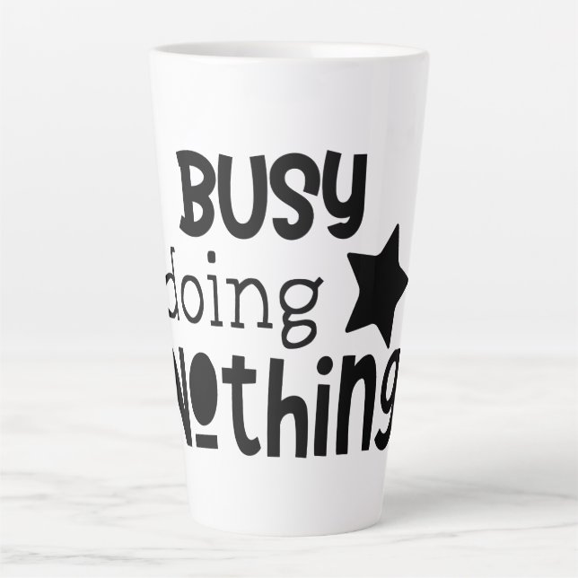 Caneca De Café Latte Lata Grande (Frente)
