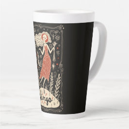 Caneca De Café Latte Lata Grande Virgo Celestial
