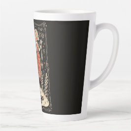 Caneca De Café Latte Lata Grande Virgo Celestial