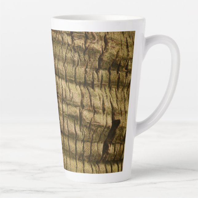Caneca De Café Latte Latido Palm Tree (Direita)