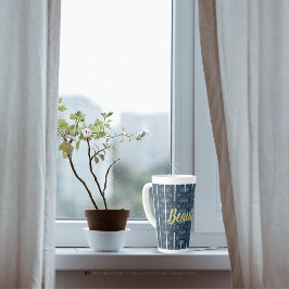 Caneca De Café Latte Latim Latim BONITO pela Poeta Adiela Akoo