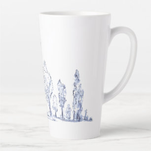 Caneca De Café Latte Latite de Esquilo Voador