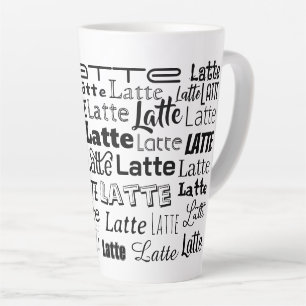 Caneca De Café Latte Latte