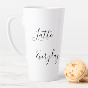 Caneca De Café Latte Latte Mínima Lata Mínima do Dia a Dia