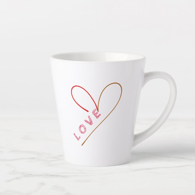 Caneca De Café Latte Latte Mug (Direita)